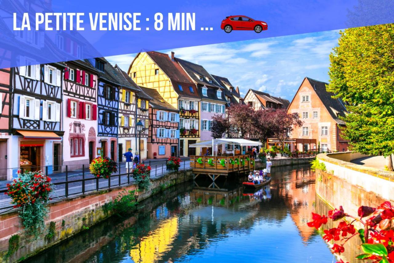 Le Blue St Leon : 2 Pieces Cozy Lit King Size Wifi Apartment กอลมาร์ ภายนอก รูปภาพ
